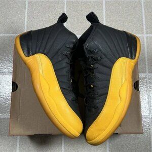 Nike Air Jordan 12 Retro University Gold Black